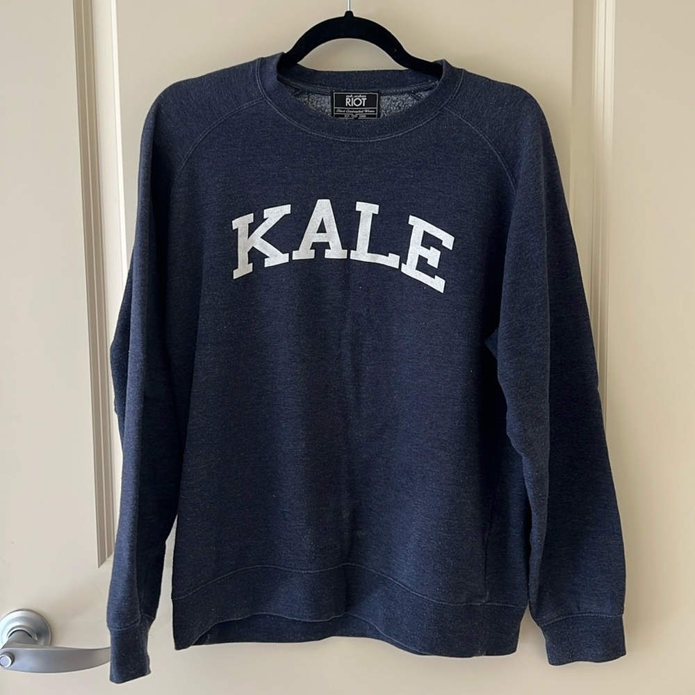 Kale Navy Sweatshirt by Sub Urban Riot